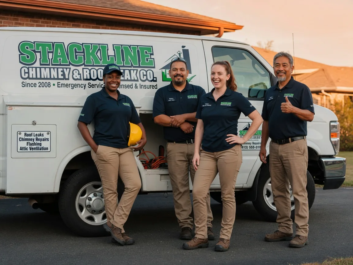Chimney flashing repair company in Atlanta, LA